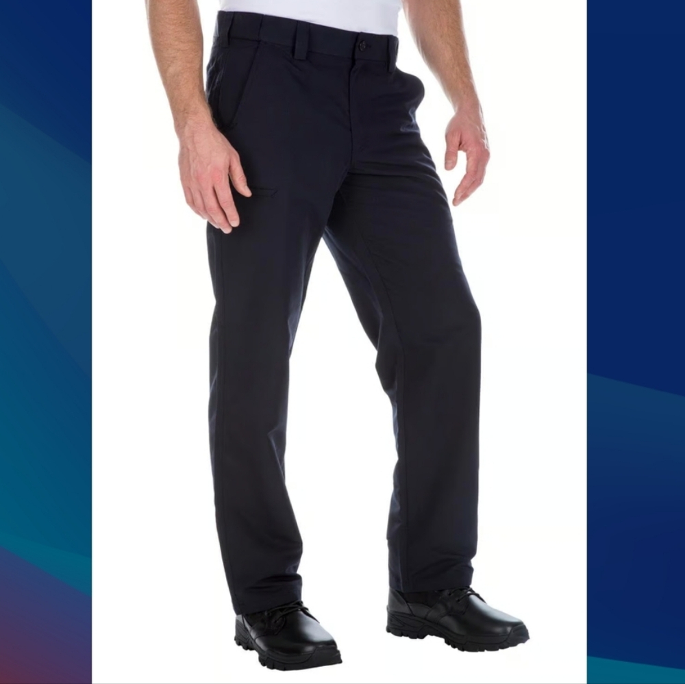 5.11 Tactical (Size 38x30 & 42x32) Men's Navy Work/Outdoor Slip Pockets Pants